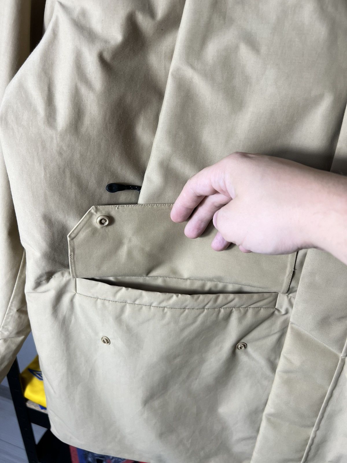 Polo Ralph Lauren 🧥 NWT RLX Ralph Lauren Water-Repellent Faille Hooded Jacket Size US XXL / EU 58 / 5 - 13 Thumbnail