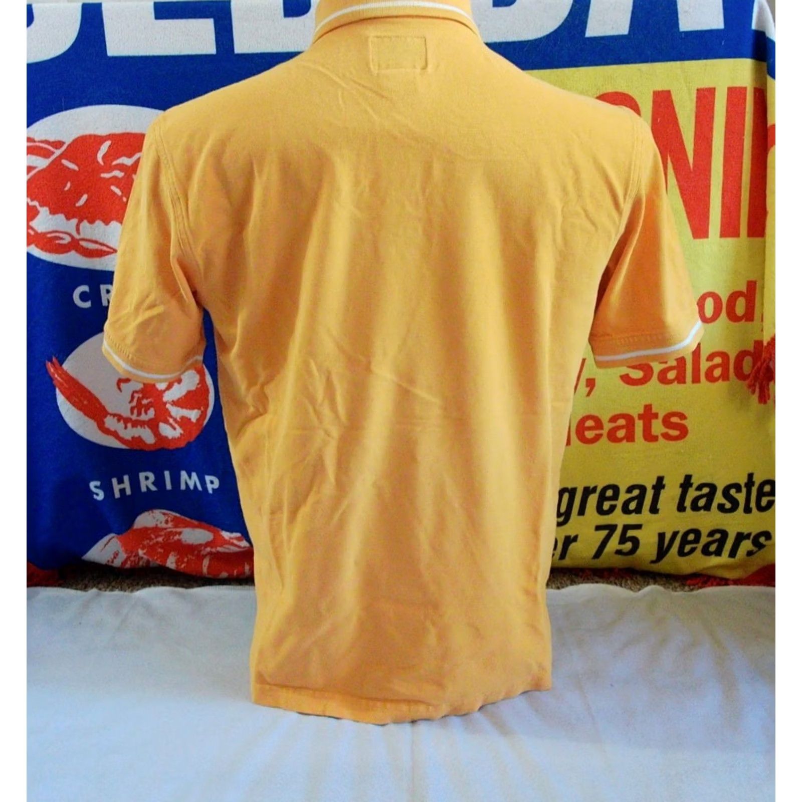 Vintage Beretta Firearms Polo Shirt Men's Large Shirt Polo USA 2nd Amendment Yellow Cotton Embroidered Logo Short Sleeve Vintage: No Size US L / EU 52-54 / 3 - 4 Thumbnail