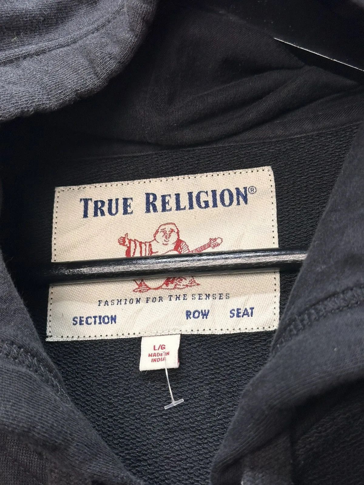 True Religion 👉 Vintage Faded Hoodie True Religion Ed Hardy Japan Style Size US L / EU 52-54 / 3 - 5 Thumbnail