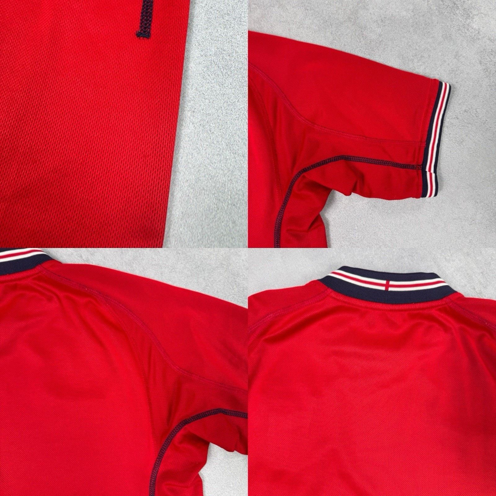 Umbro England Away football 2002 - 2004 Jersey Double Sided Umbro Size US S / EU 44-46 / 1 - 18 Thumbnail