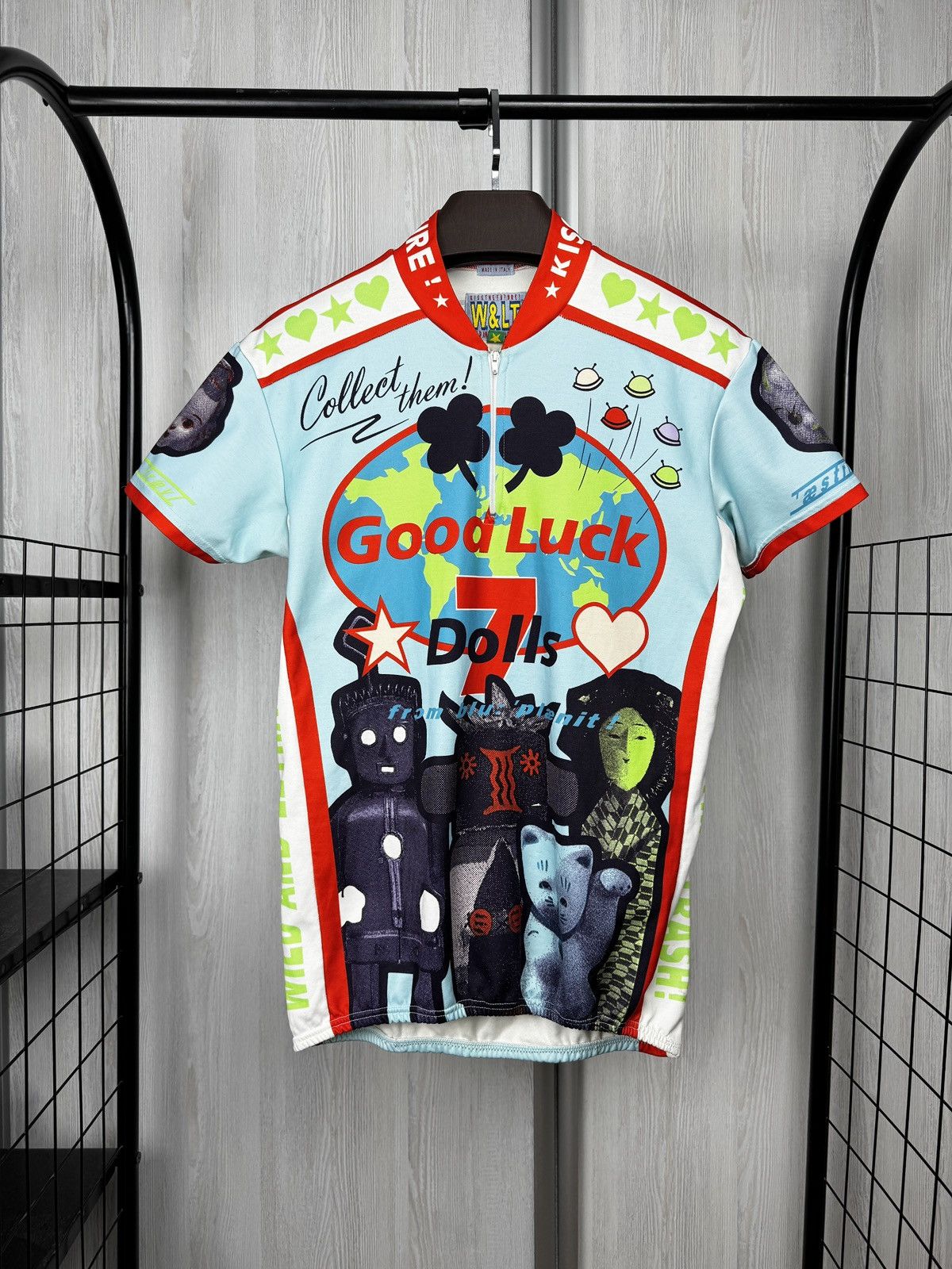 W&LT Walter Van Beirendonck S/S 1996 Good Luck Dolls W&LT Jersey Size US L / EU 52-54 / 3 - 1 Thumbnail