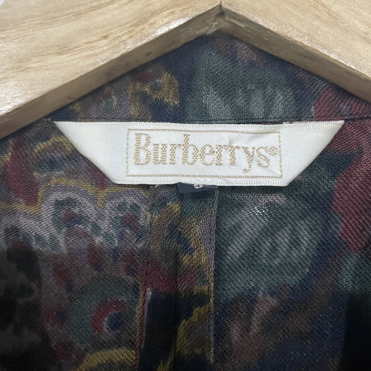 Burberry Vintage 90s Burberry’s Tweed Art Jacket Size M / US 6-8 / IT 42-44 - 5 Thumbnail