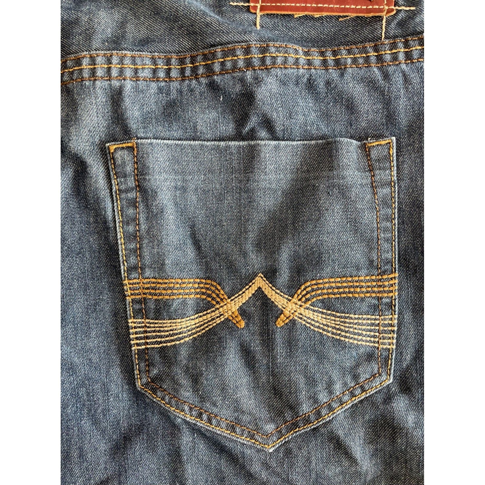 Ecko Unltd. VTG Y2K 90S ECKO UNLTD BLUE DENIM JEAN SHORTS JORTS BAGGY SK Size US 42 / EU 58 - 3 Thumbnail