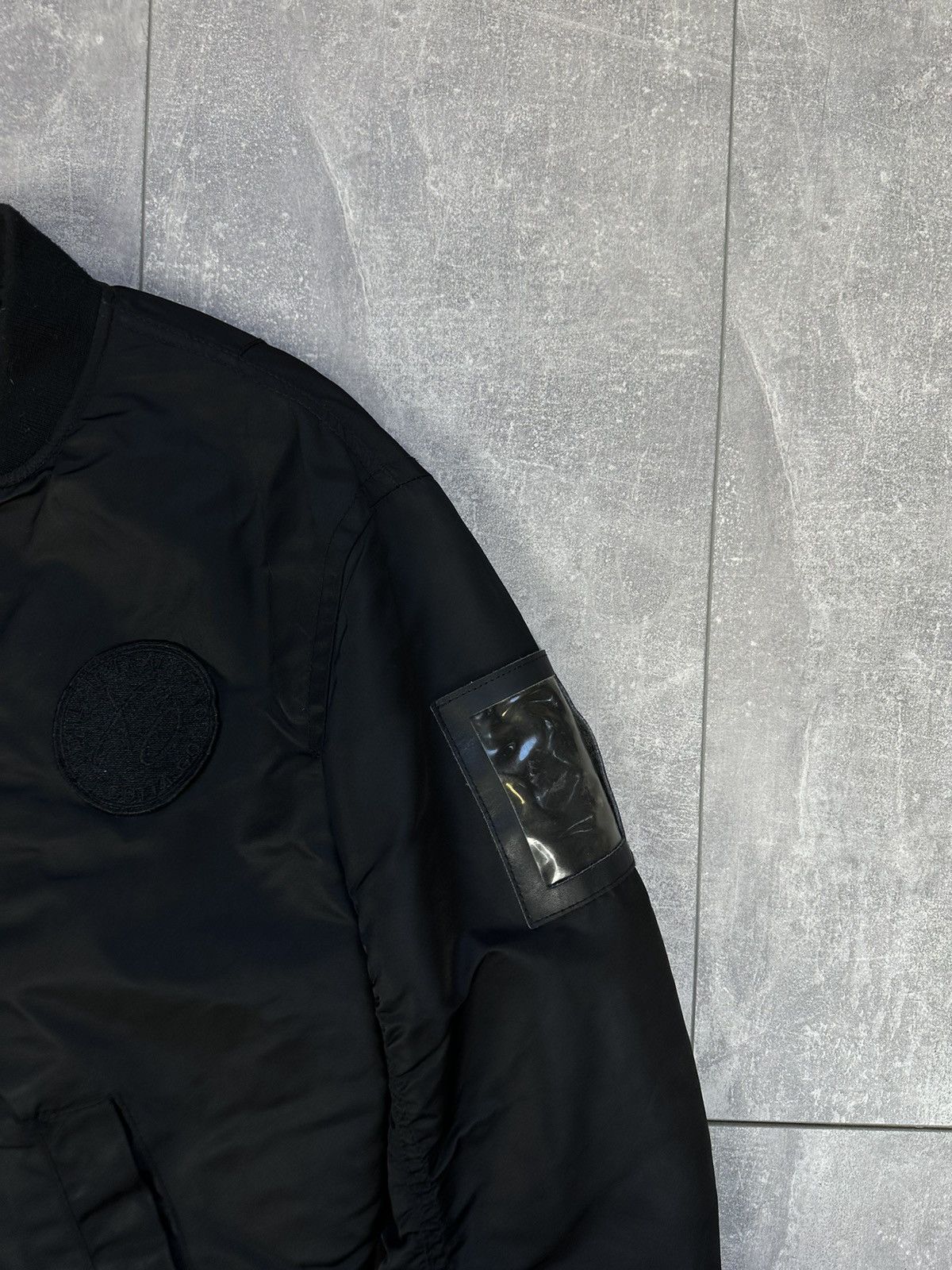 XO Men’s black bomber h&m Xo patch print logo Size US XS / EU 42 / 0 - 6 Thumbnail