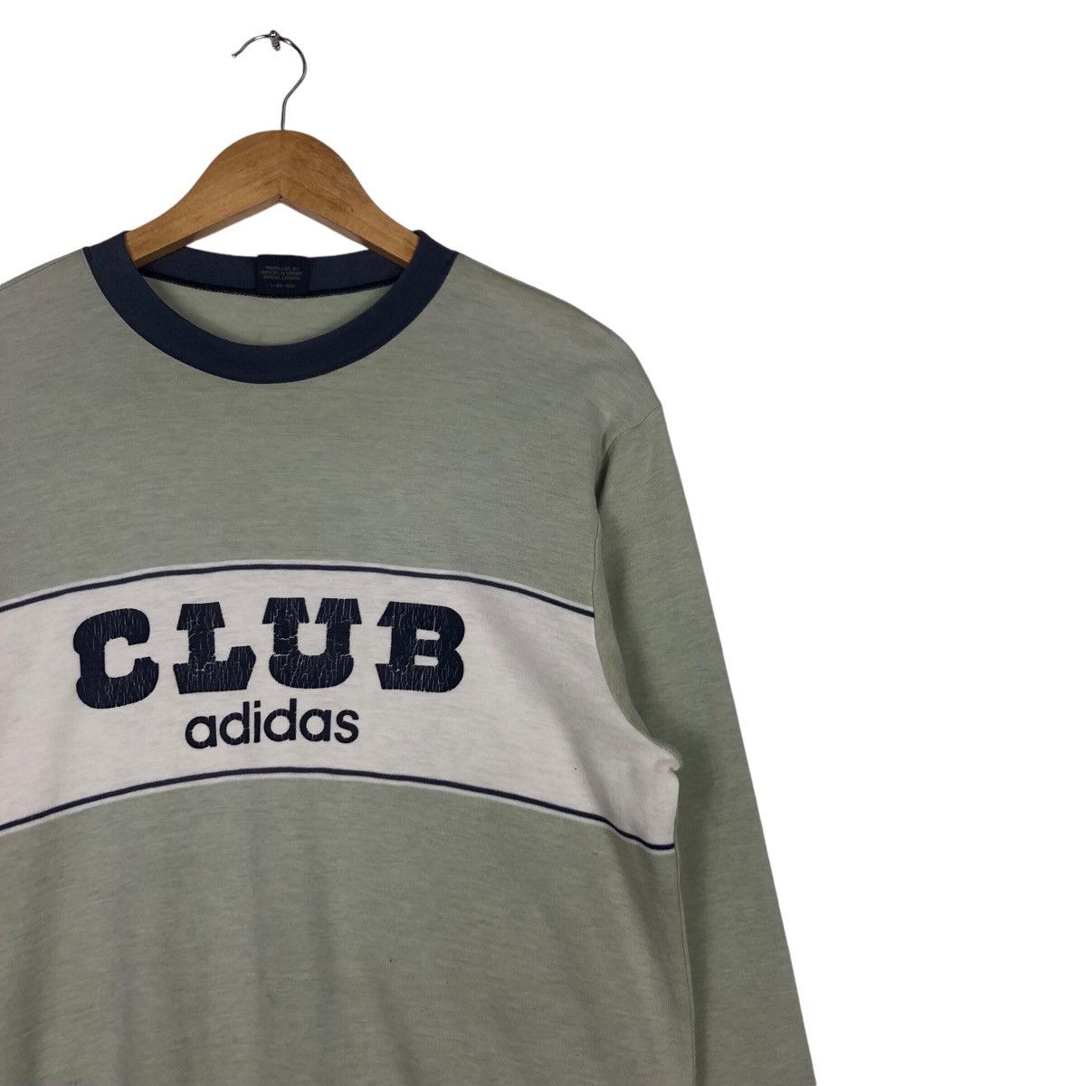 Adidas Adidas Vintage Sweatshirt Japan Production 90s Medium #A1 Size US M / EU 48-50 / 2 - 5 Thumbnail