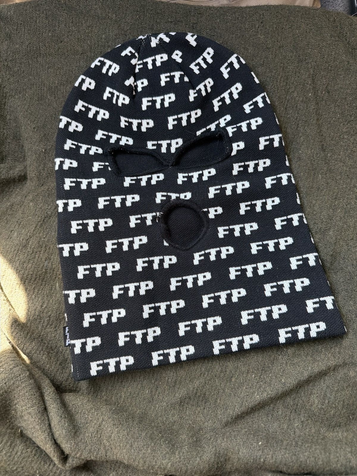 Fuck The Population FTP Allover Logo Ski Mask Size ONE SIZE - 1 Thumbnail