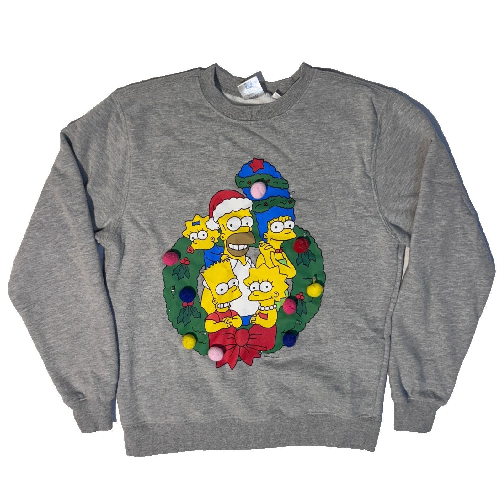 The Simpsons Mad Engine The Simpsons Ugly Christmas Sweater Sweatshirt Sm Size US S / EU 44-46 / 1 - 1 Thumbnail