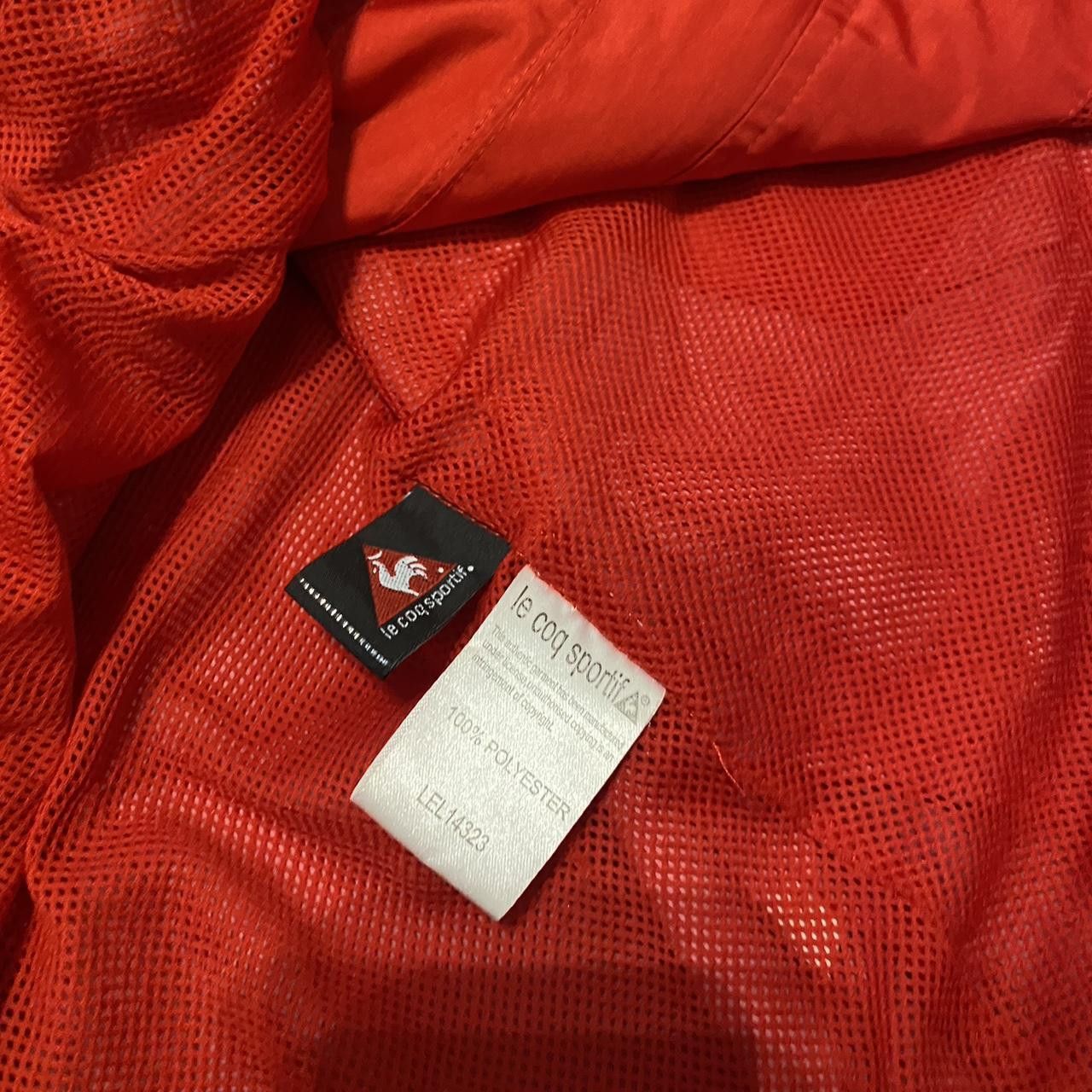 Le Coq Sportif Red and white Le Coq Sportif windbreaker jacket Size US S / EU 44-46 / 1 - 5 Thumbnail