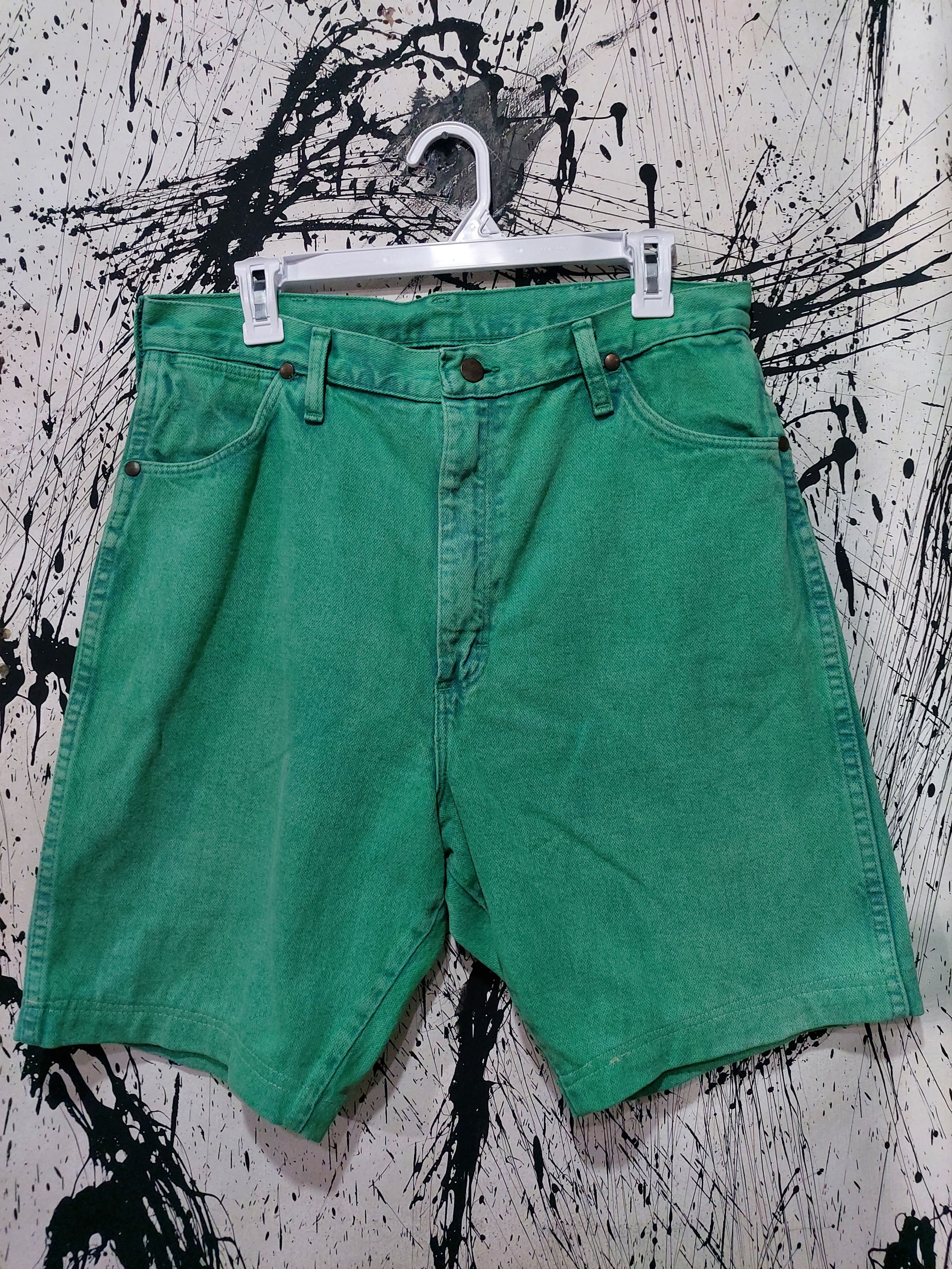 Vintage × Wrangler WRANGLER SHORT PANTS JEANS Y2K Size US 30 / EU 46 - 1 Thumbnail