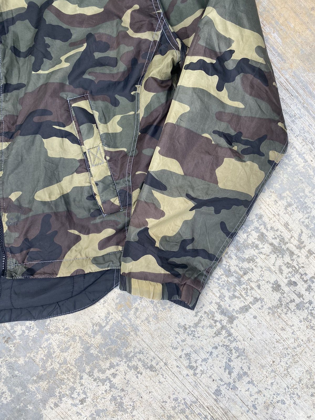 YELLOW CORN Distressed Yellow Corn Riversible Camouflage Black Size L / US 10 / IT 46 - 4 Thumbnail