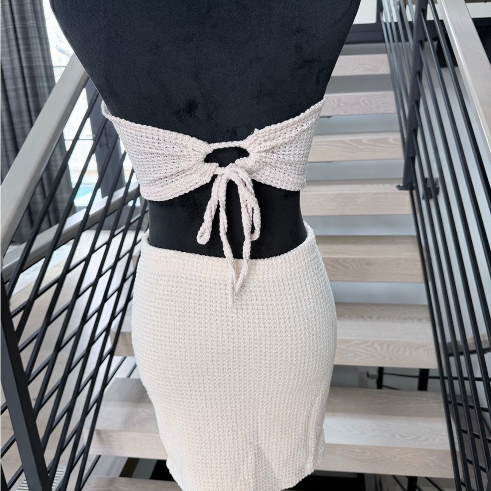 Other Cream Pencil Bodycon Skirt and Tube Top Matching set size S Size S / US 4 / IT 40 - 9 Thumbnail