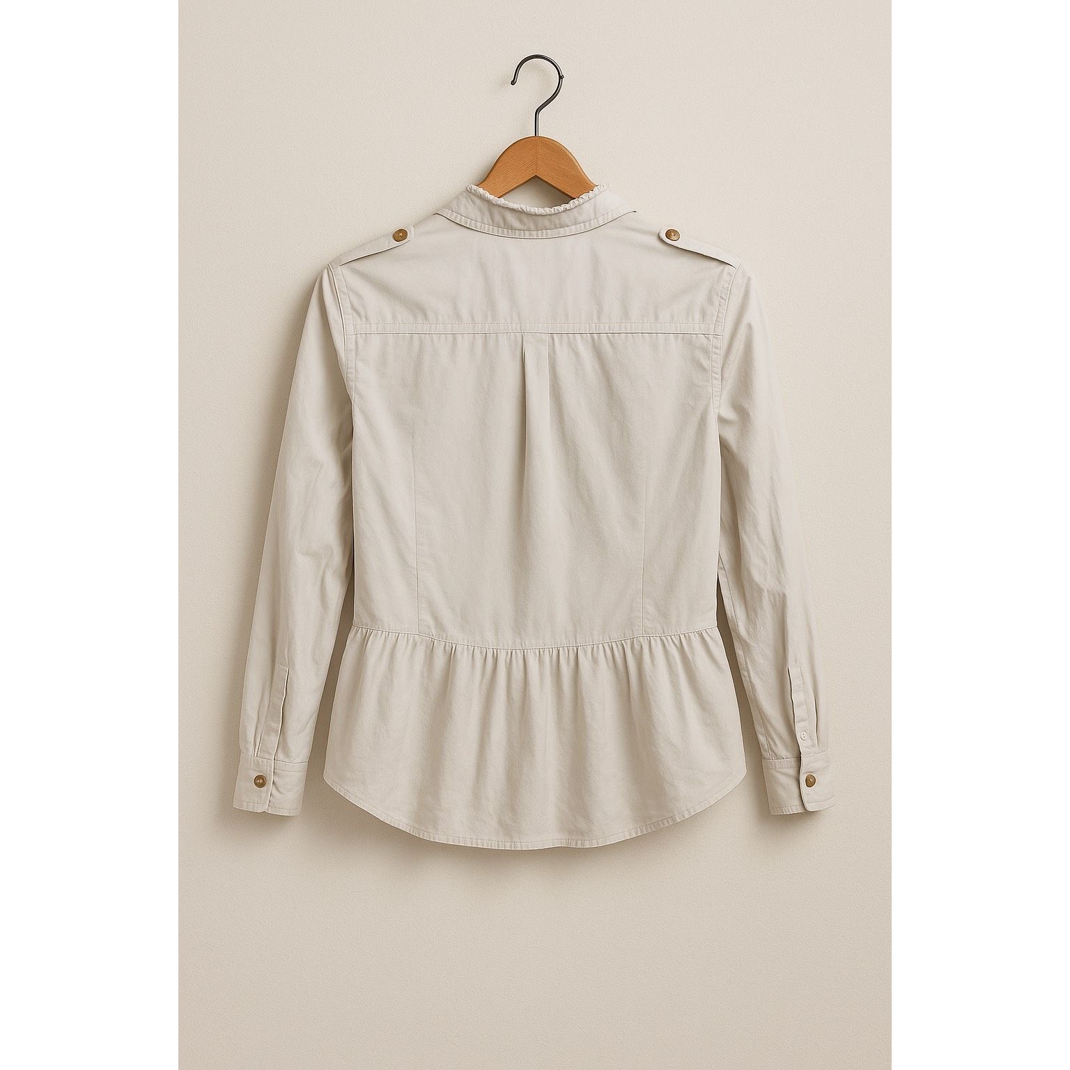 Kate Spade Kate Spade Madison Ave Peplum Button Top Size S Size S / US 4 / IT 40 - 3 Thumbnail