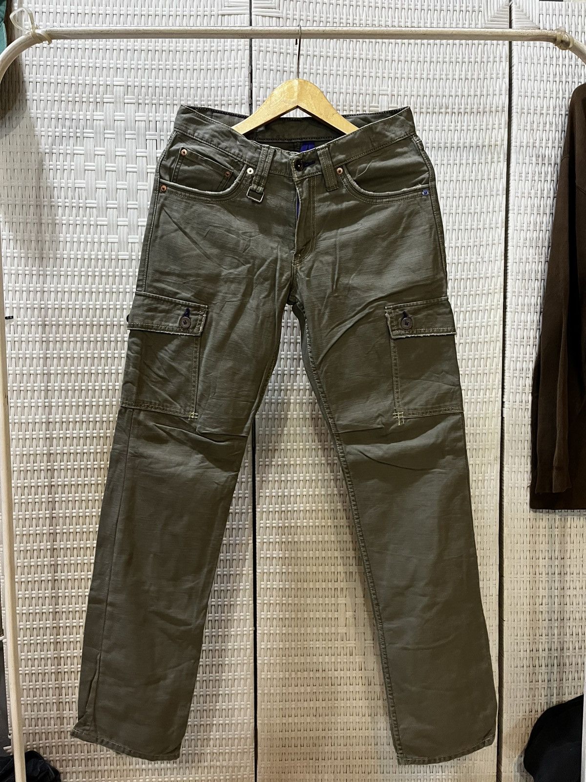 Levi's Levi’s Vintage Cargo Work Pants – Late 70s (Archive Piece) Size US 30 / EU 46 - 1 Thumbnail