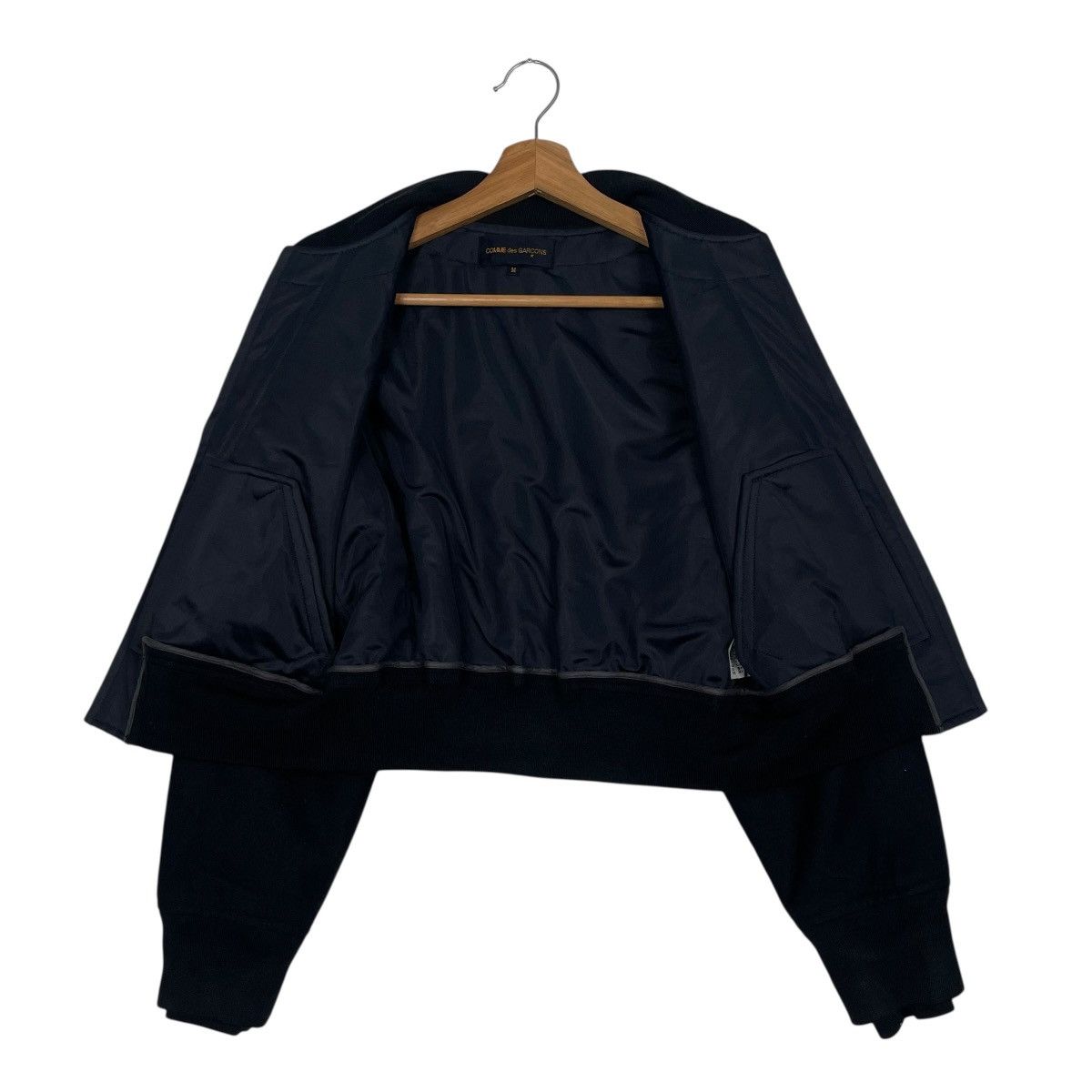 Comme des Garcons AD1989 Comme Des Garcons Double Layer Houndstooth Bomber Size US S / EU 44-46 / 1 - 12 Thumbnail