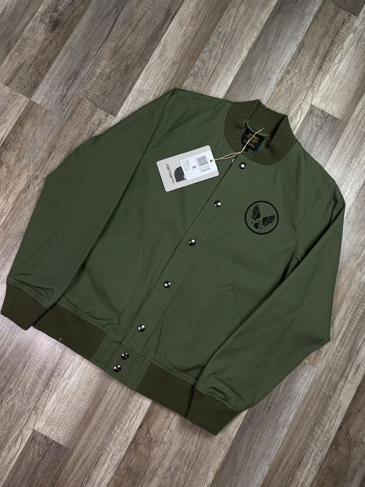 Carhartt BRAND NEW Carhartt Loop Emblem Coat Jacket Size US S / EU 44-46 / 1 - 2 Thumbnail