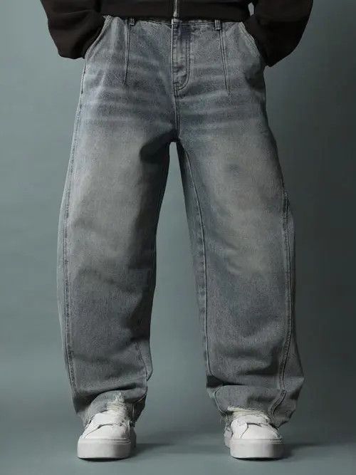 Jean Baggy Denim VIntage Retro Jeans Size US 33 - 4 Thumbnail