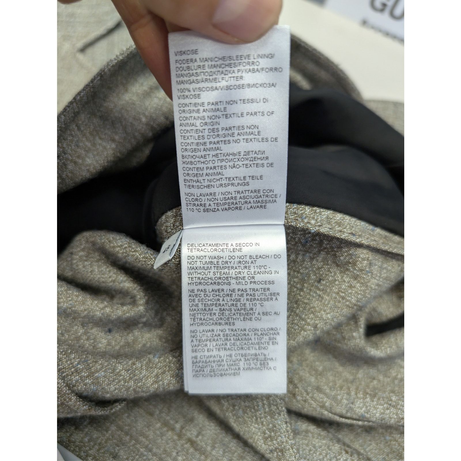 Bottega Veneta o1rshd1 Knotted Melange Viscose-Silk Jacket in Brown / White Size US M / EU 48-50 / 2 - 20 Thumbnail