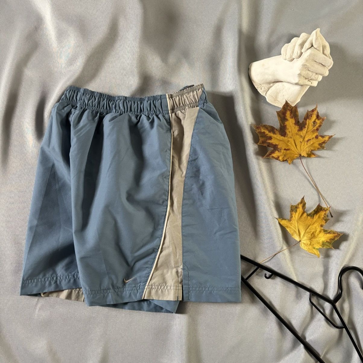 Nike Nike vintage shorts rare 90s blue medium Size US 32 / EU 48 - 2 Thumbnail