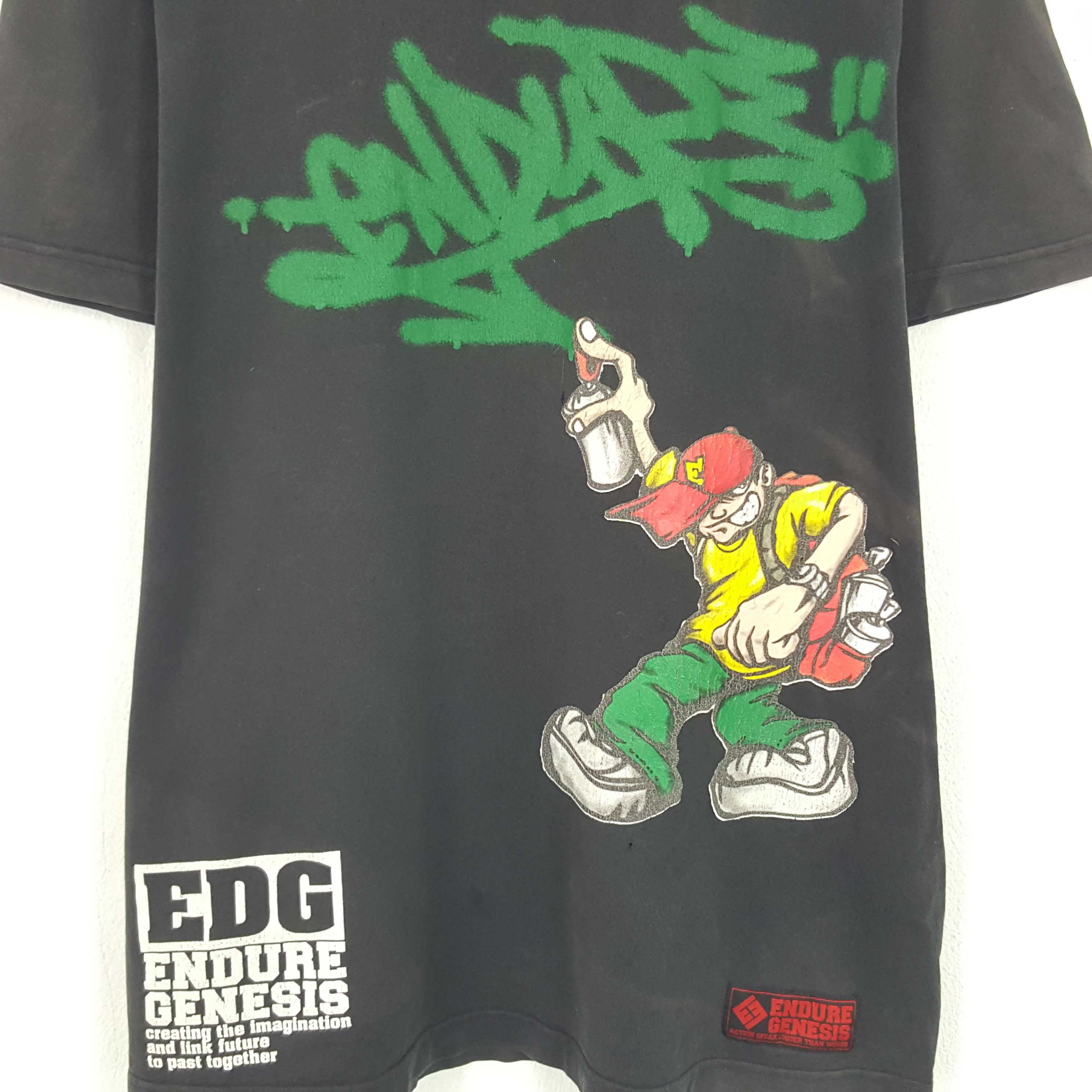 Vintage Vintage Endure Streetwear Tshirt Size US XL / EU 56 / 4 - 2 Thumbnail