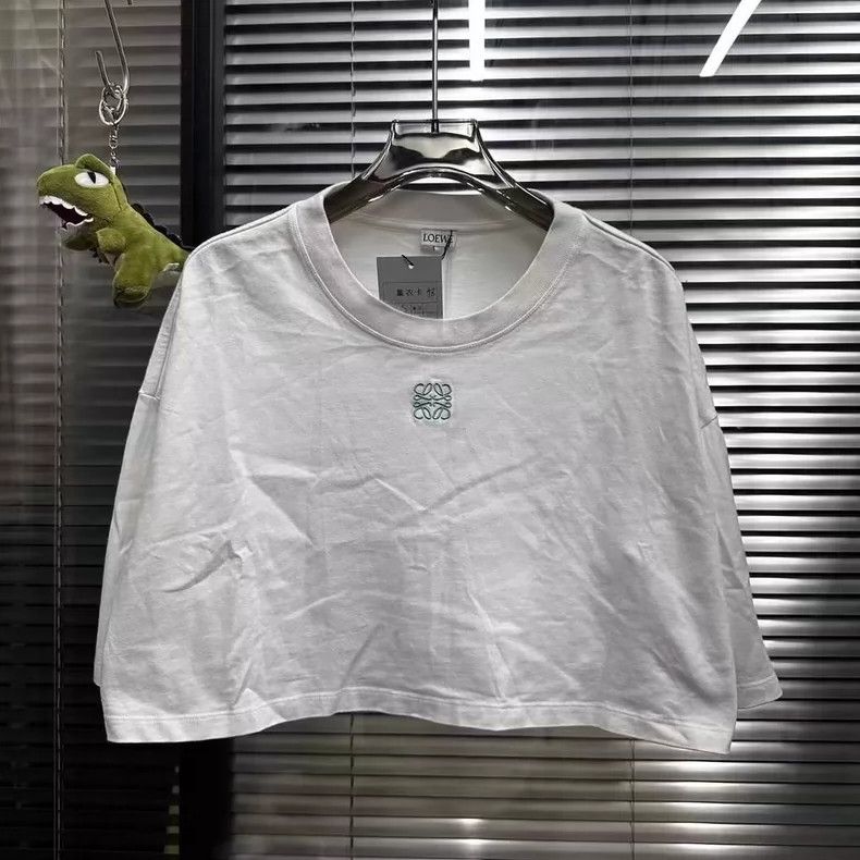 Loewe loewe white short sleeves 2504-Nextarrow Size US S / EU 44-46 / 1 - 1 Thumbnail