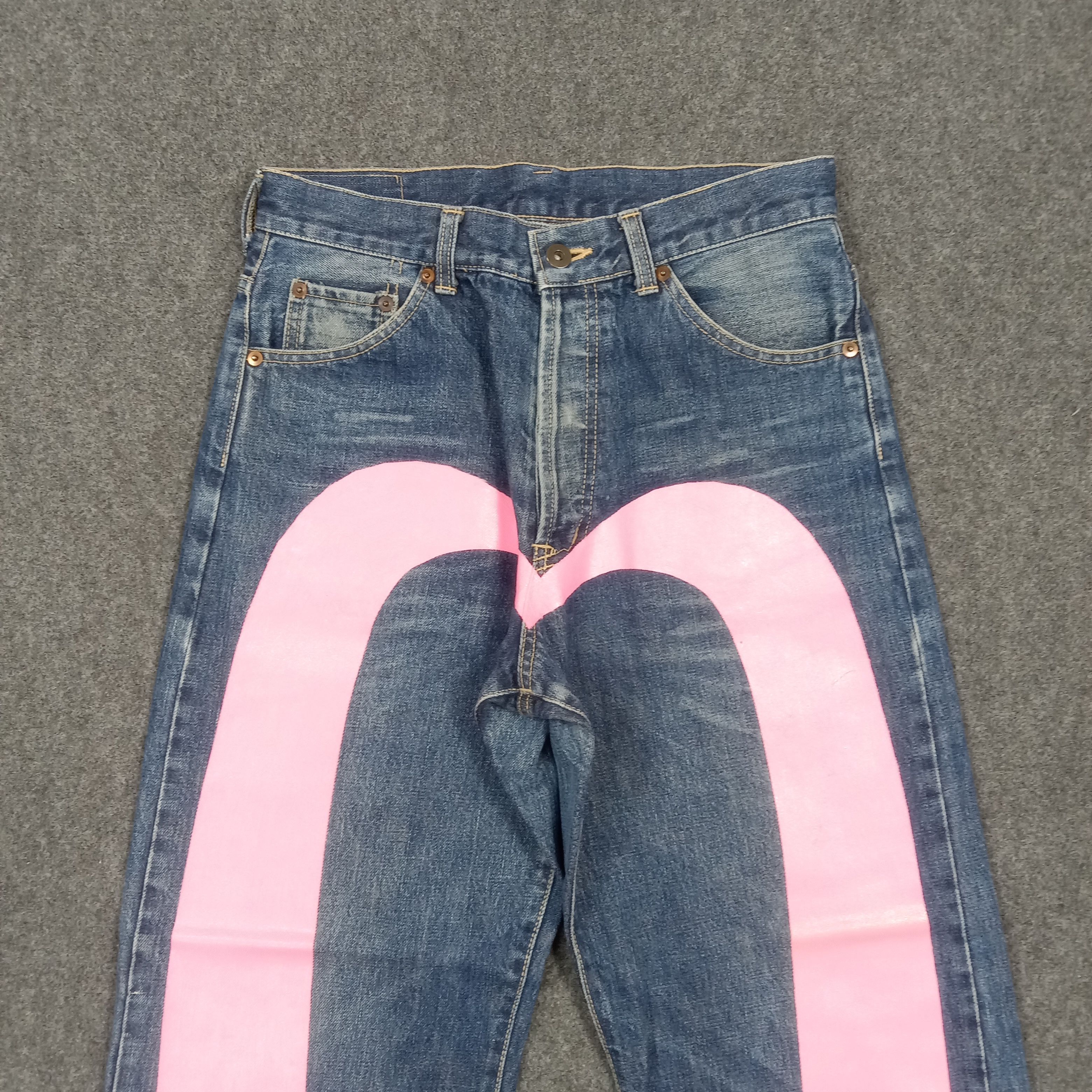 Evisu Evisu Japanese Selvedge Custom Daicock Denim Jeans C280N3 Size US 29 - 2 Thumbnail
