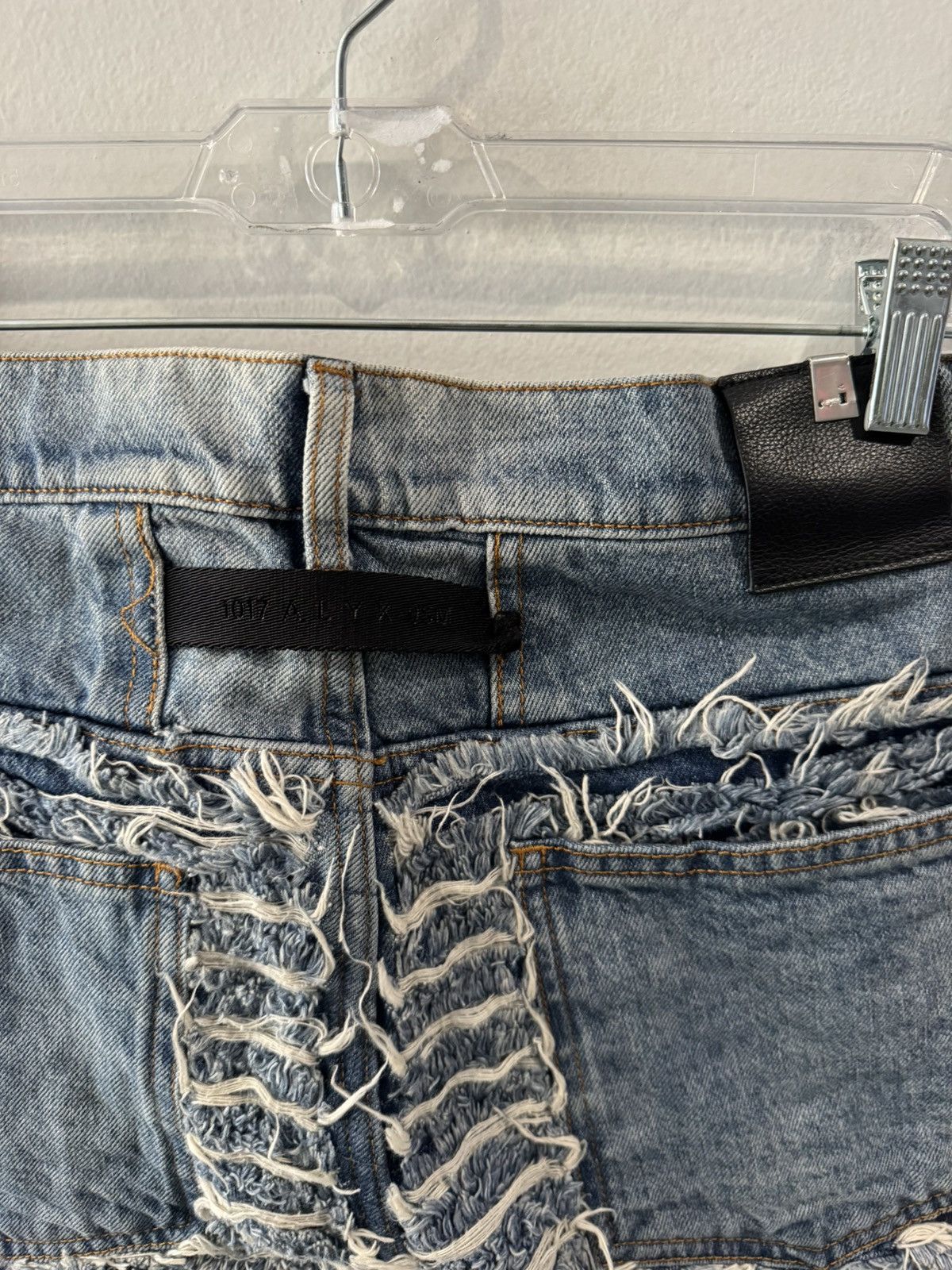 Alyx Alyx X Blackmeans Frayed Denim Jeans Size US 32 / EU 48 - 4 Thumbnail