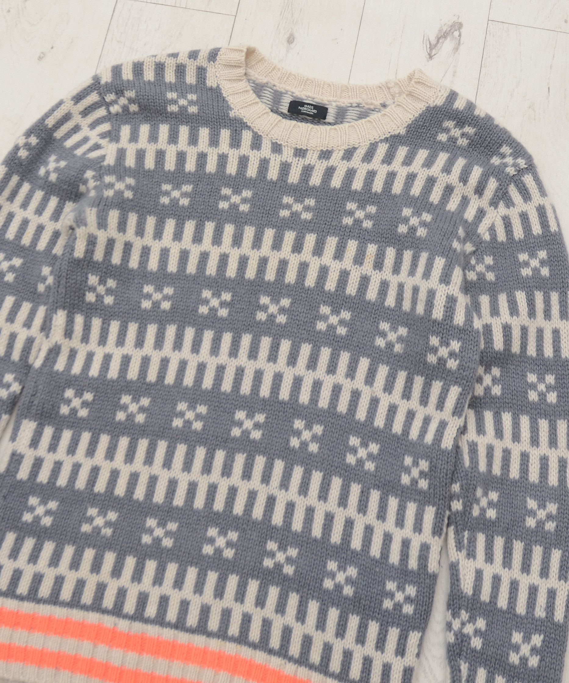 Mads Norgaard MADS Norgaard Copenhagen ls top sweater sz M 100% wool Dale Size US M / EU 48-50 / 2 - 4 Thumbnail