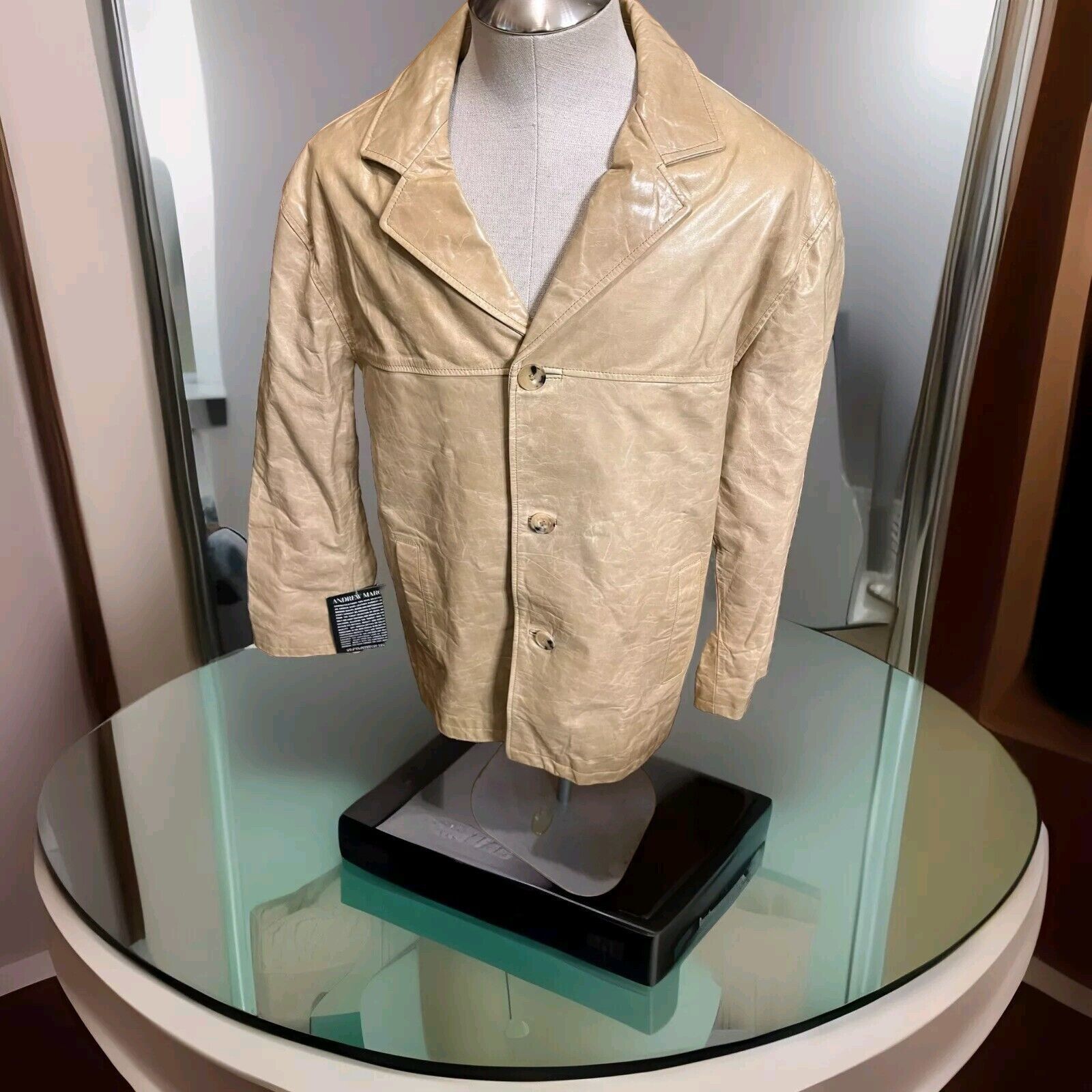 Andrew Marc ANDREW MARC LEATHER JACKET SZ L Size US L / EU 52-54 / 3 - 1 Thumbnail