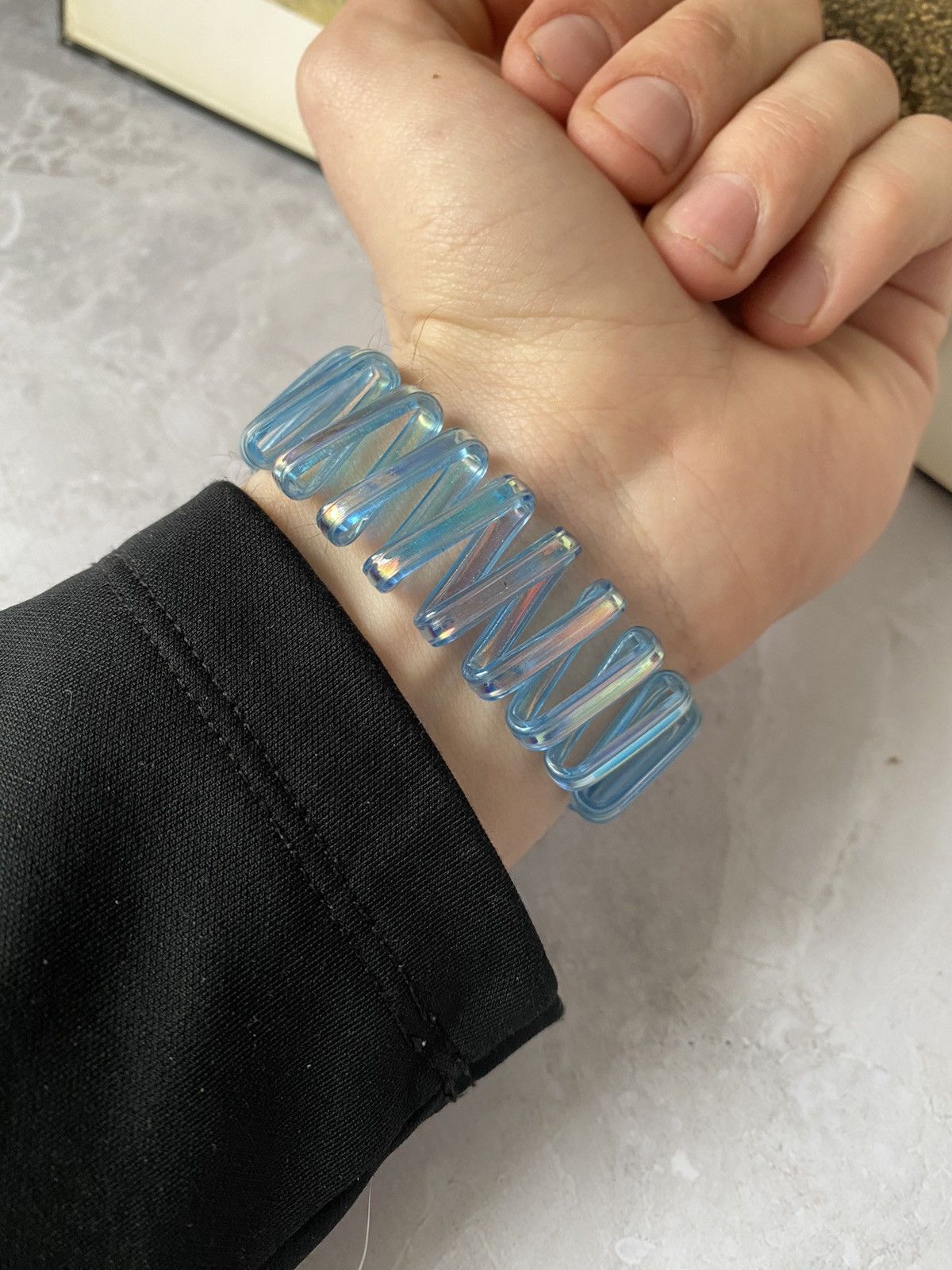 Japanese Brand × Jewelry × Vintage Vintage Blue Retro 90s Digital Watches Size ONE SIZE - 4 Thumbnail