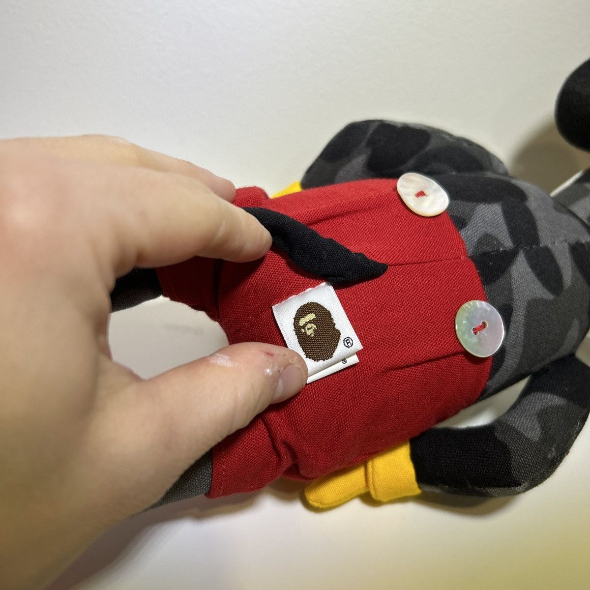Bape 2008 BAPE X TOKYO DISNEY WORLD EXCLUSIVE MICKEY MOUSE PLUSH Size ONE SIZE - 10 Thumbnail