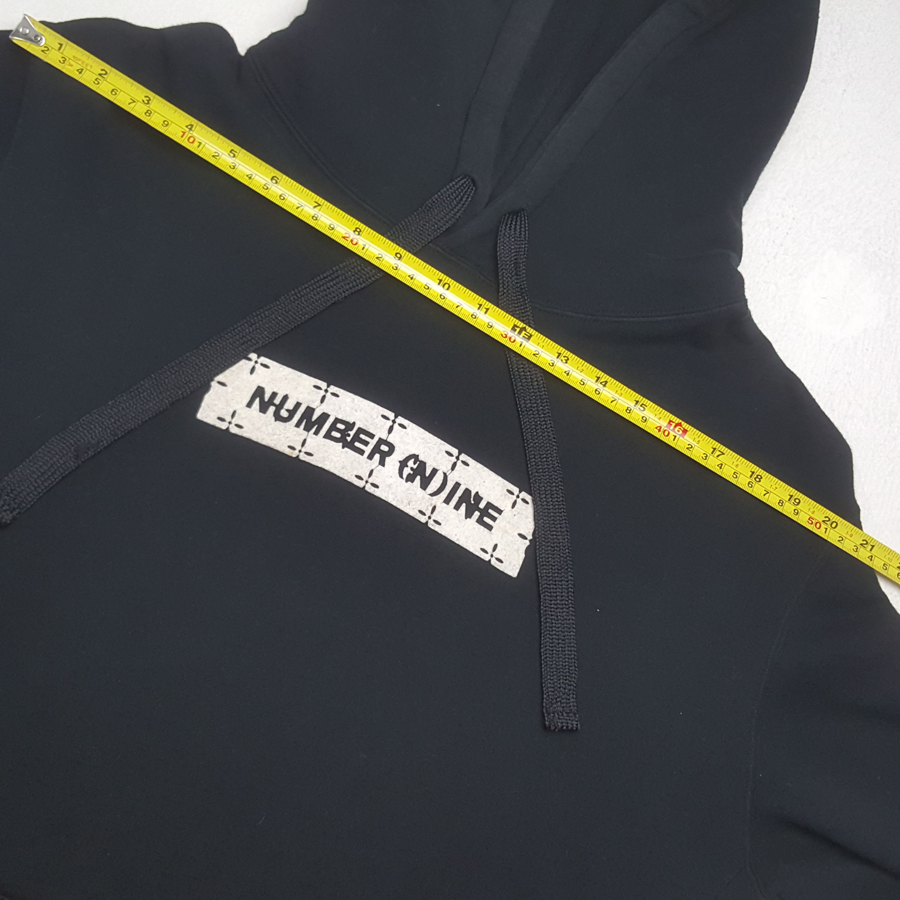 Number (N)ine Vintage Number Nine Box Logo Japanese Hoodies C298N3 Size US M / EU 48-50 / 2 - 5 Thumbnail