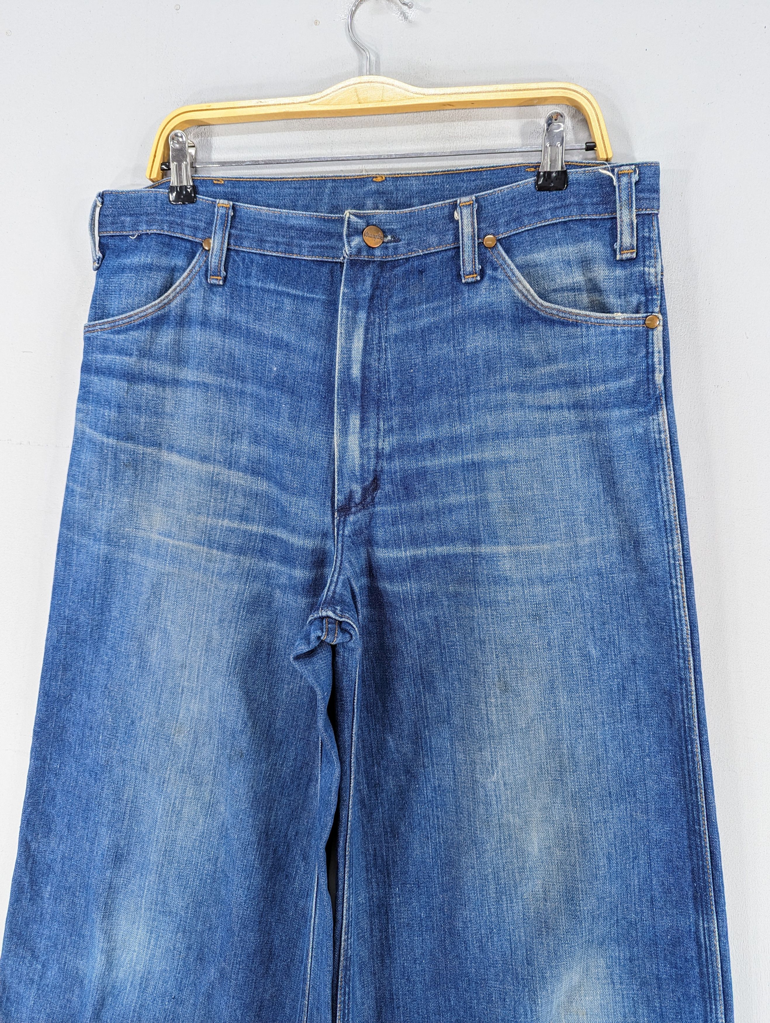 Wrangler Vintage Wrangler Over Baggy Style Denim Jeans Size US 35 - 5 Thumbnail