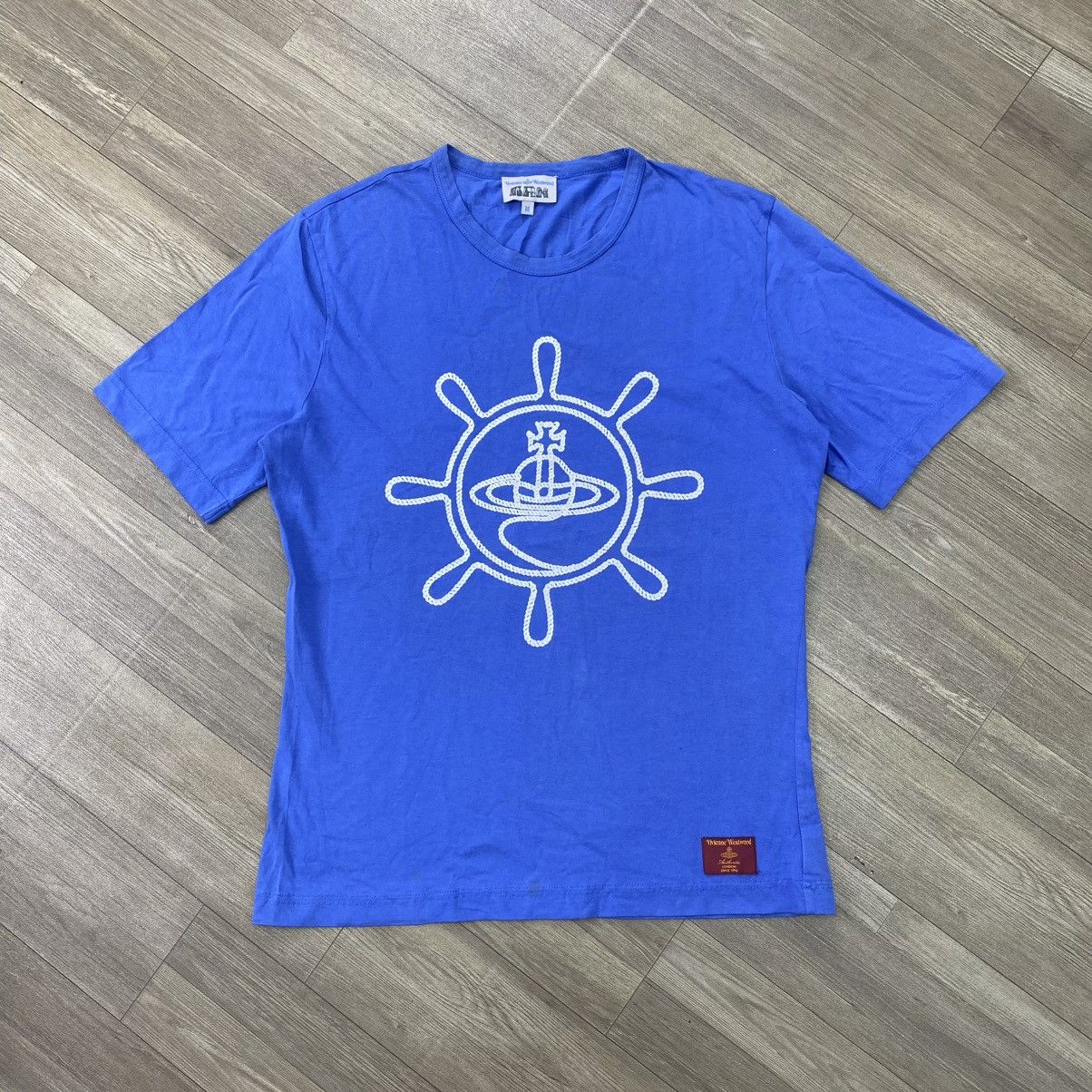 Vivienne Westwood Vintage Vivienne Westwood Man Big Logo Pir Logo Tee Luxury Size US M / EU 48-50 / 2 - 1 Thumbnail