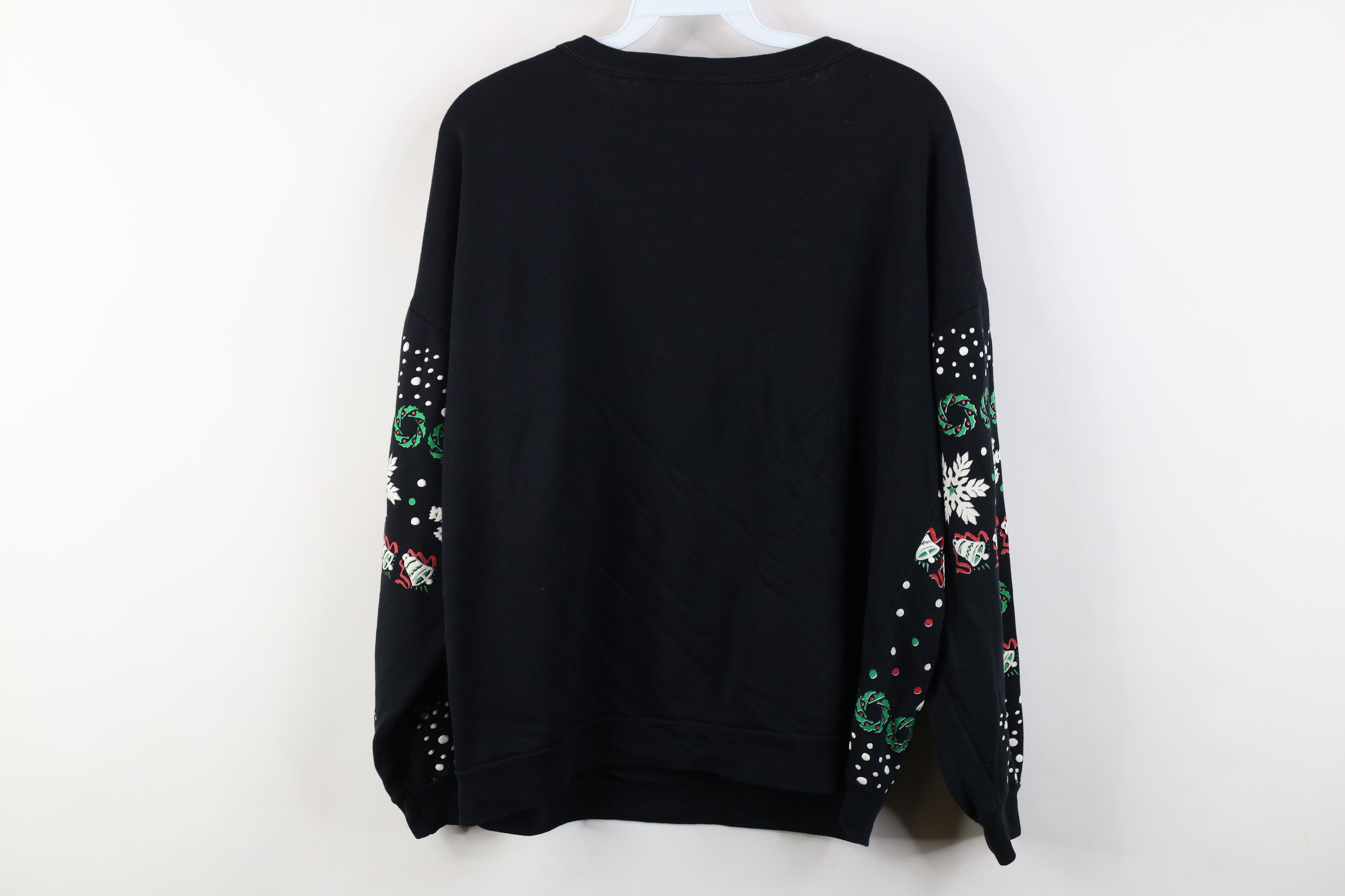 Vintage Vintage 90s All Over Print Merry Christmas Sweatshirt USA Size M / US 6-8 / IT 42-44 - 11 Thumbnail