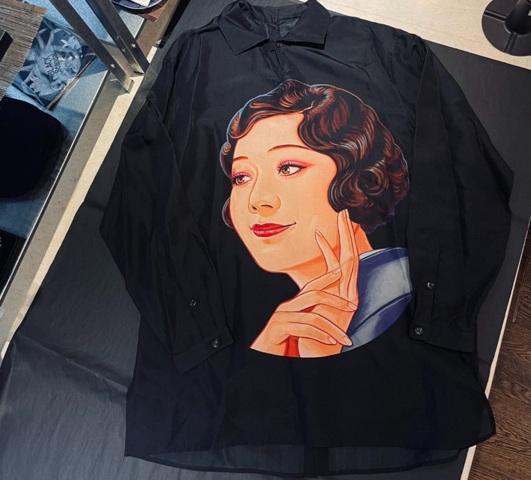 Yohji Yamamoto Yohji Yamamoto 18SS Actress Print Shirt Size US M / EU 48-50 / 2 - 1 Thumbnail