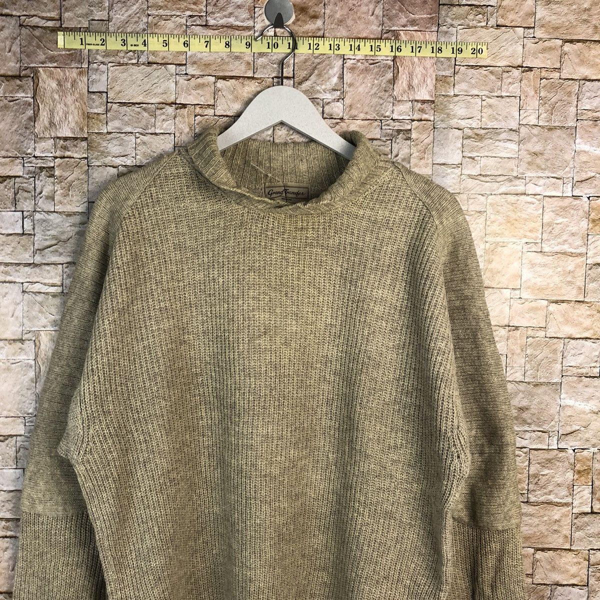 Homespun Knitwear × Japanese Brand × Vintage Grand Transfer Brown vintage Knitwear #A916 Size US M / EU 48-50 / 2 - 5 Thumbnail