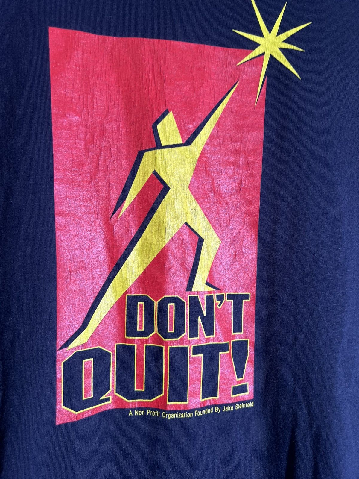 Vintage 90’s 2000’s Y2K VTG Vintage Don’t Quit Body Jake Retro Shirt Size US XL / EU 56 / 4 - 4 Thumbnail