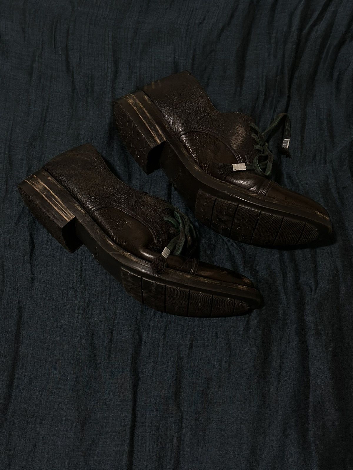Santoni Carol Christian poell style !Santoni Goodyear- leather shoes Size US 10.5 / EU 43-44 - 2 Thumbnail