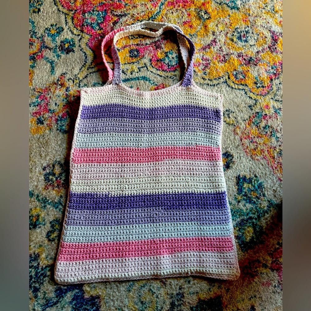 Designer Crochet tote bag Size ONE SIZE - 1 Thumbnail