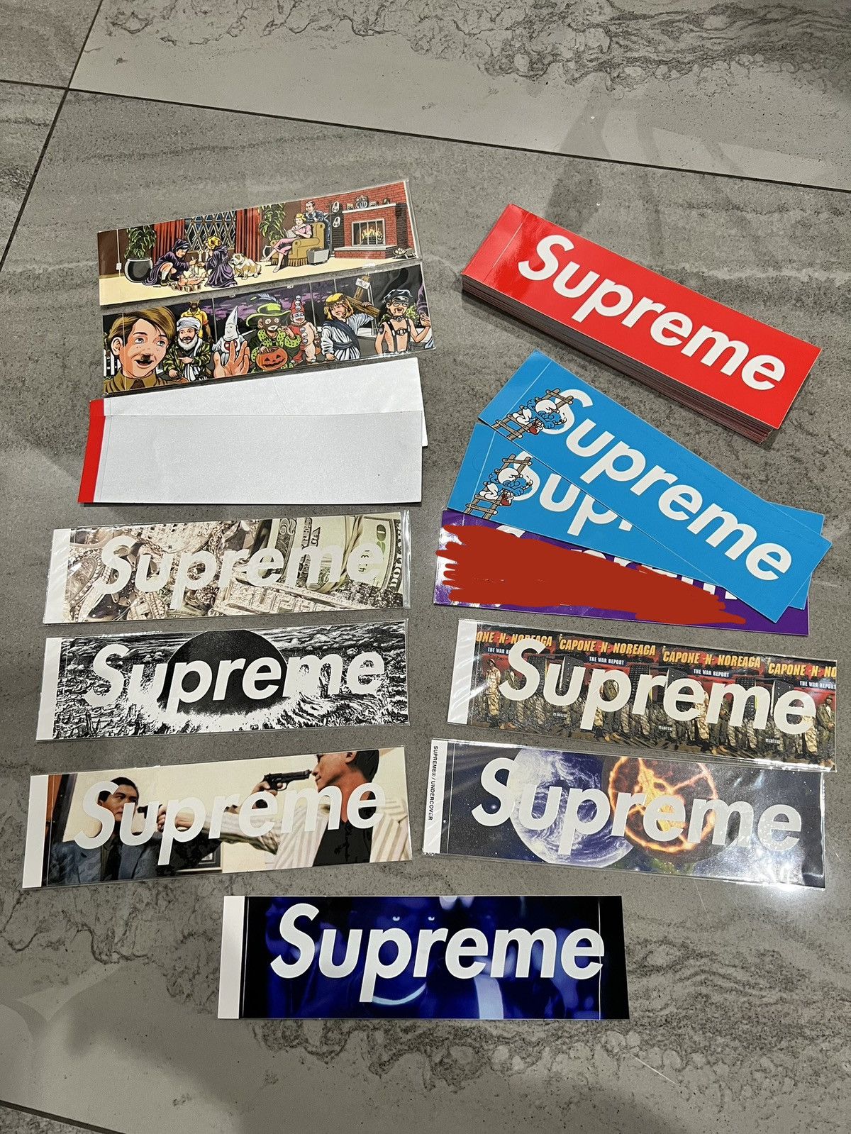 Supreme Supreme Box Logo Stickers Bundle | Grailed