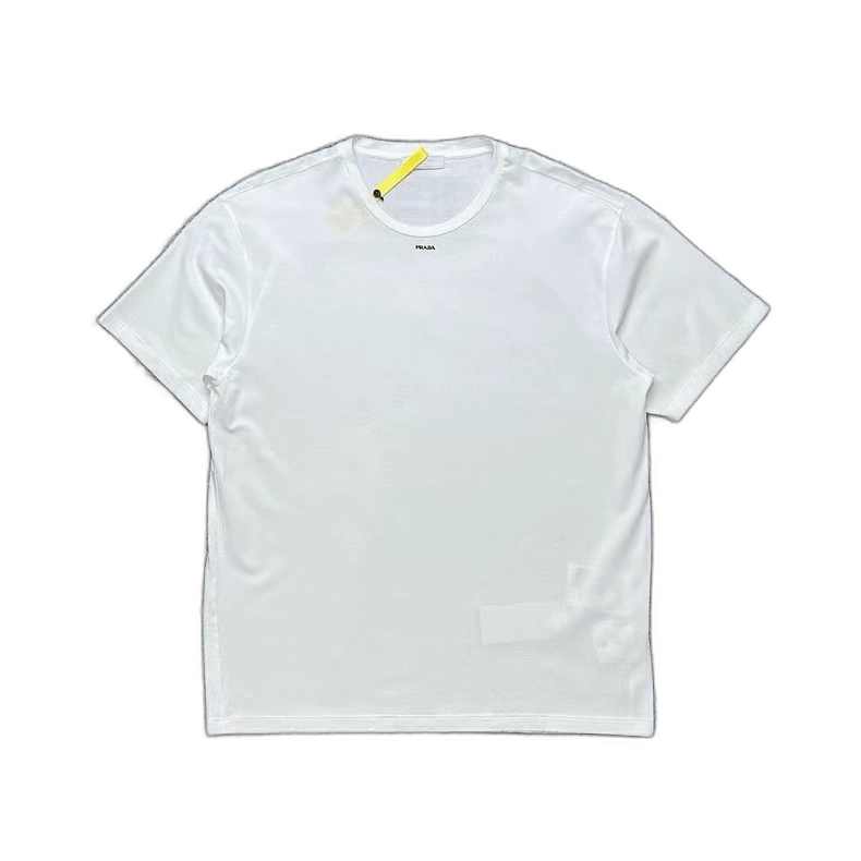 Prada Prada SS23 Logo White Short Sleeve Shirt-yf Size US L / EU 52-54 / 3 - 1 Thumbnail