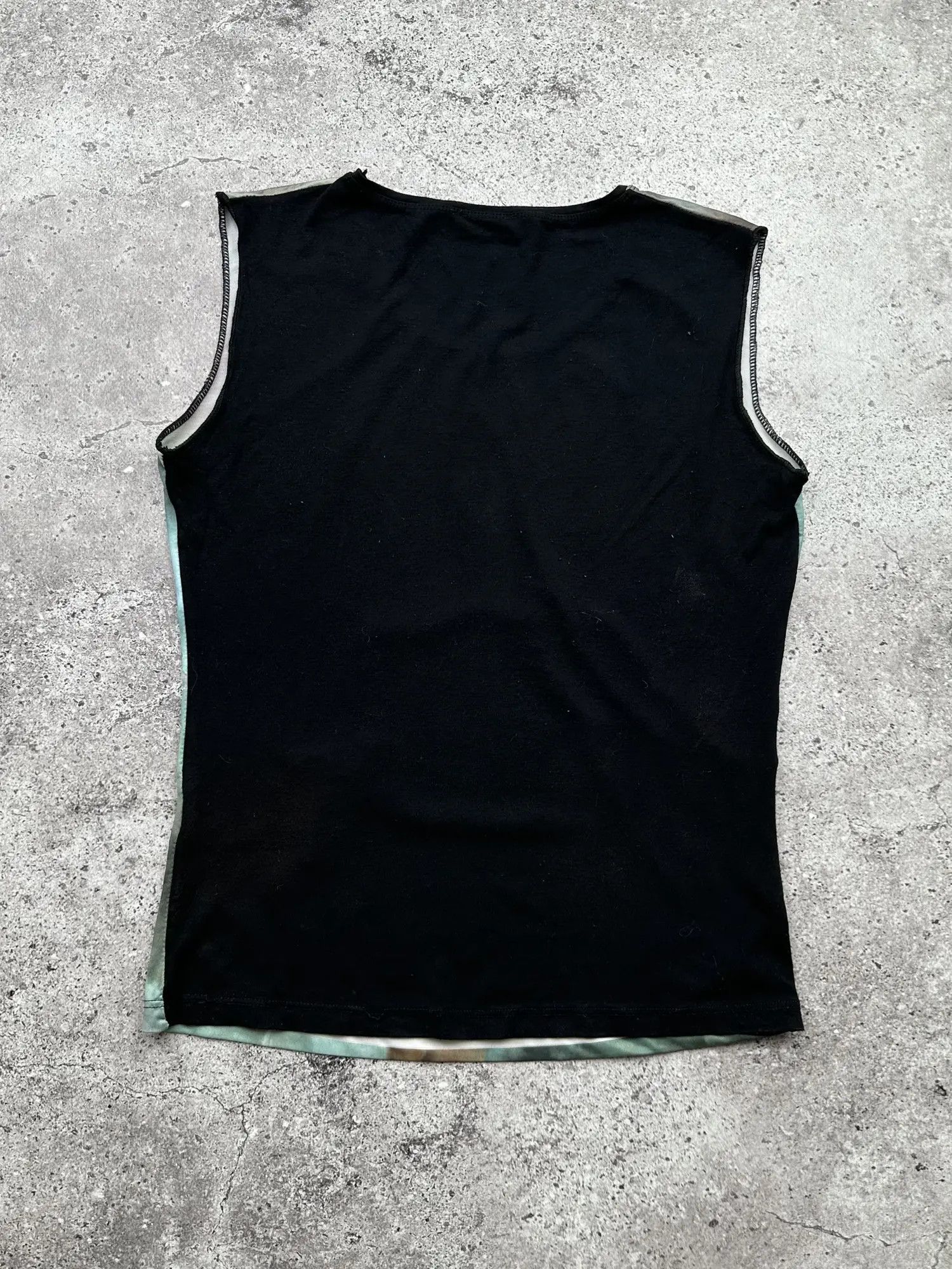 Japanese Brand Vintage Tank Top C208(V383)(E8) Size S / US 4 / IT 40 - 3 Thumbnail