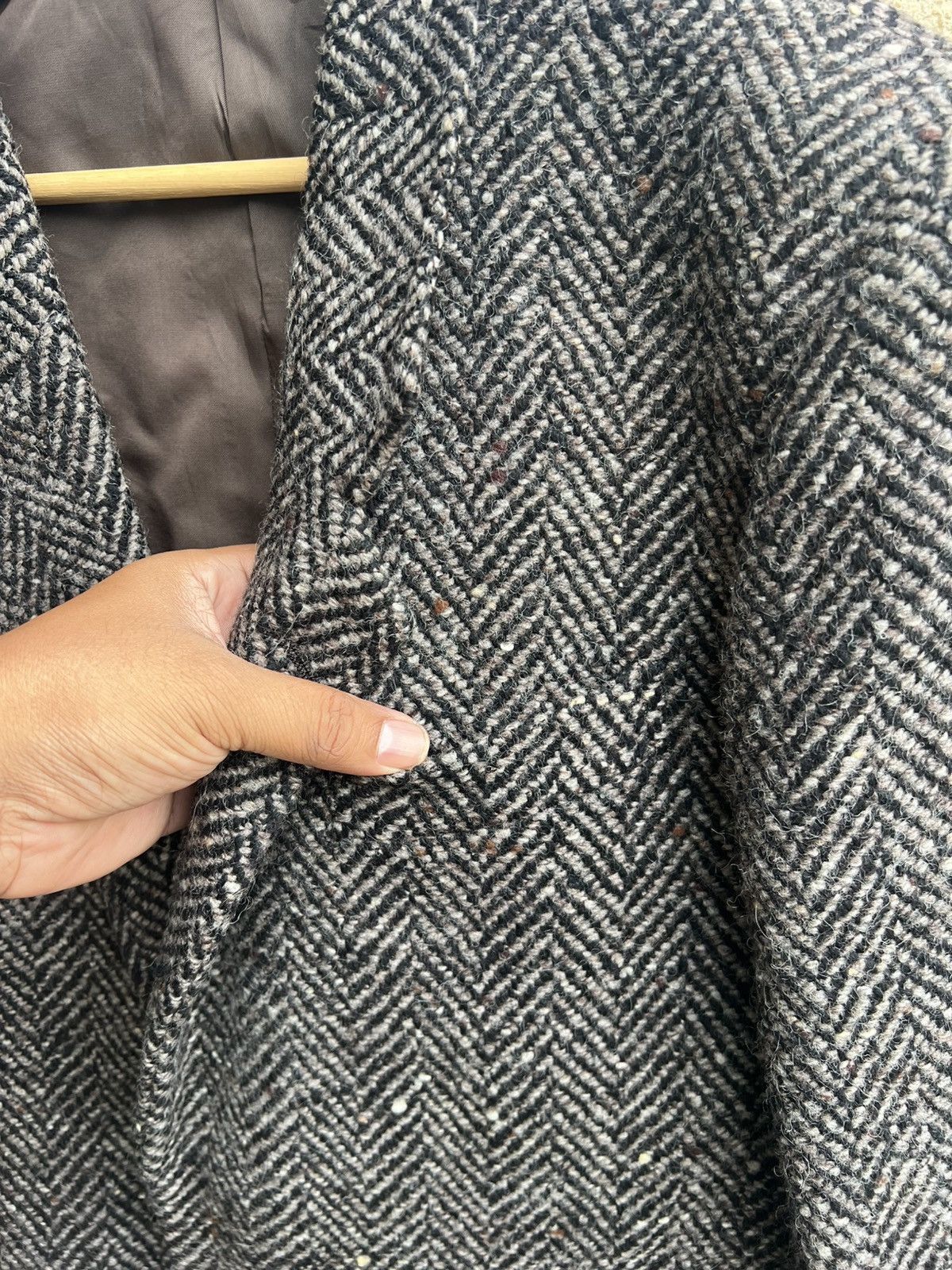 Yves Saint Laurent Vintage Yves Saint Laurent Homme Wool Coat Size US M / EU 48-50 / 2 - 8 Thumbnail
