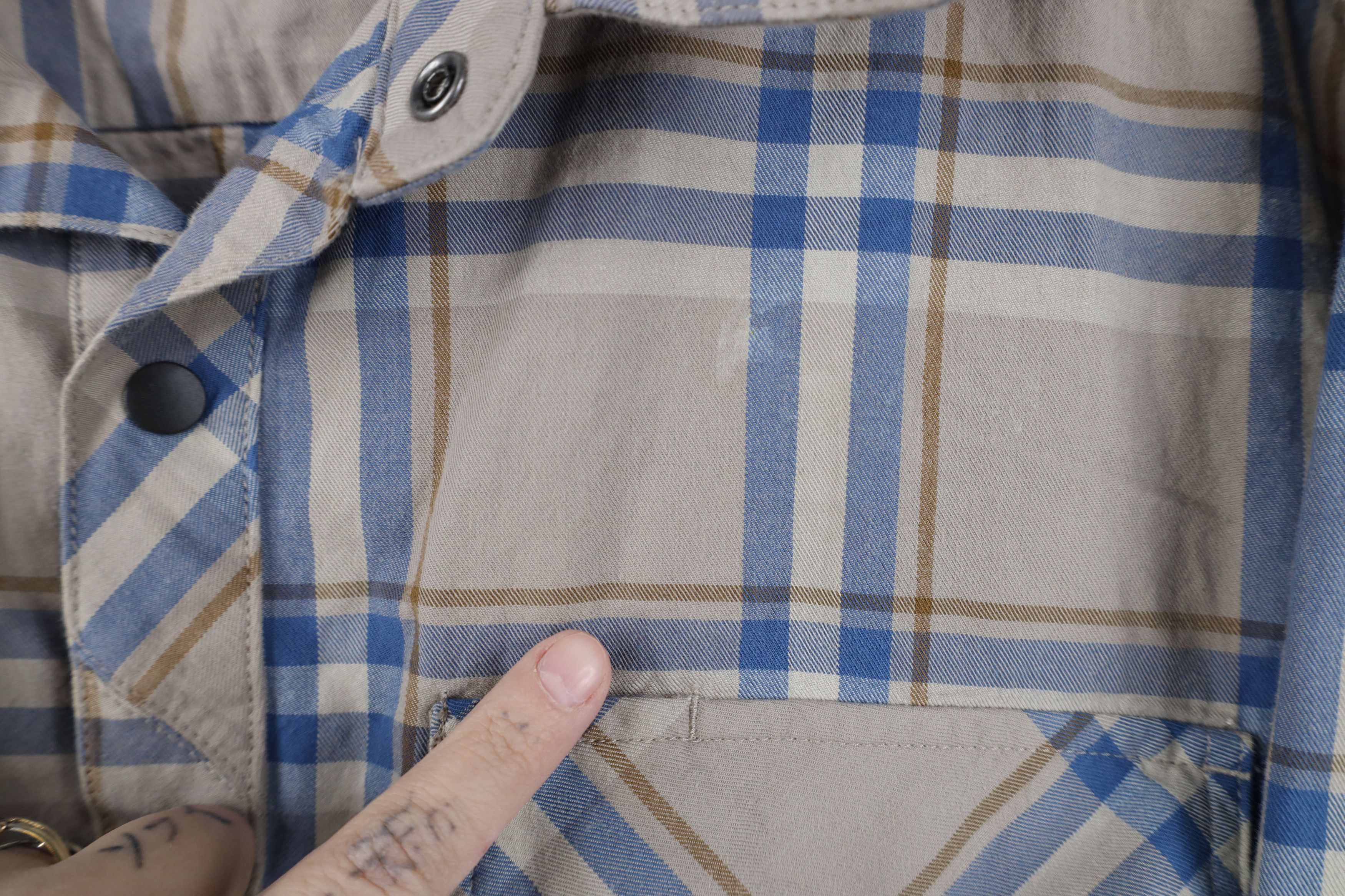 Vintage 5.11 Tactical Series Gunner Snap Button Shirt Plaid Size US XXL / EU 58 / 5 - 6 Thumbnail