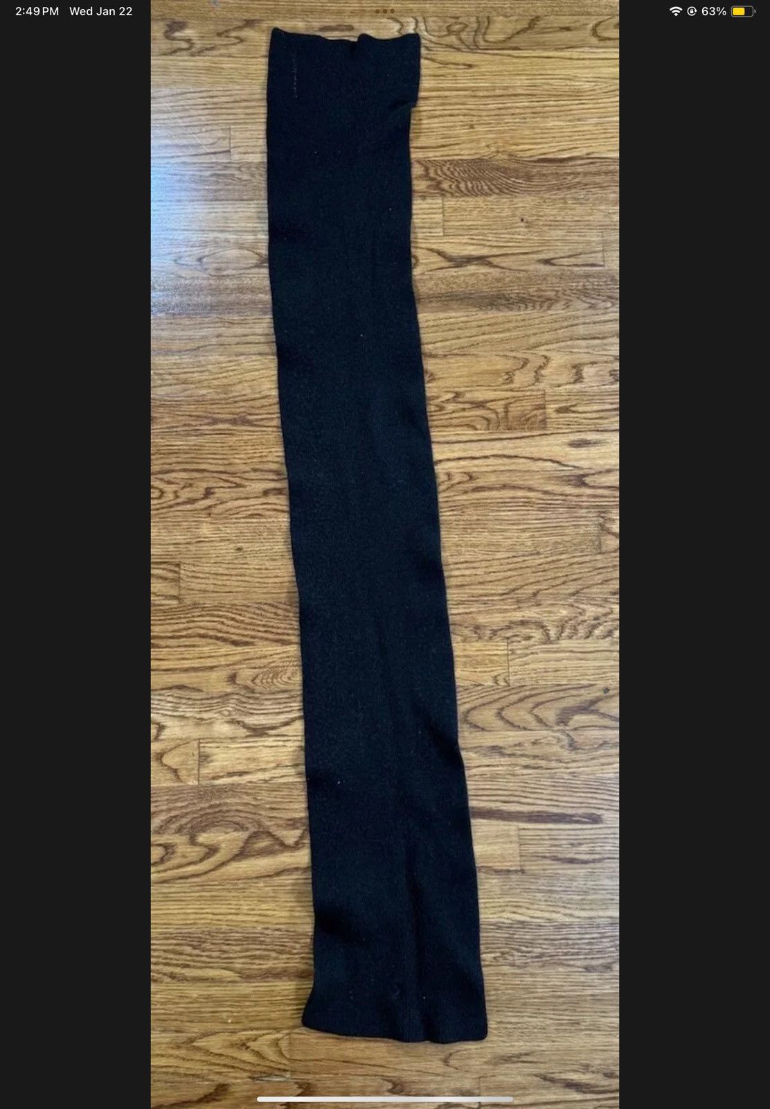 Polo Ralph Lauren Polo Ralph Lauren Scarf Black Purple Horse Logo Unisex Size ONE SIZE - 5 Thumbnail