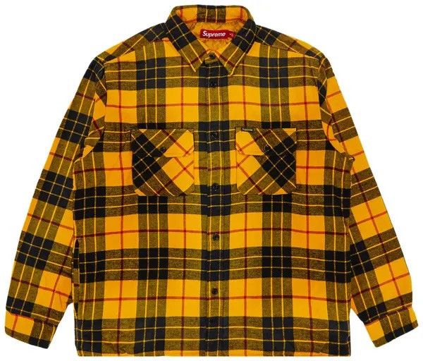 Supreme Supreme FW24 Quilted flannel jacket Size US M / EU 48-50 / 2 - 3 Thumbnail