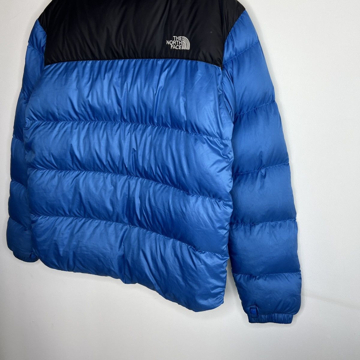 The North Face The North Face Nuptse 700 Blue Logo Puffer Down Jacket Size US L / EU 52-54 / 3 - 9 Thumbnail