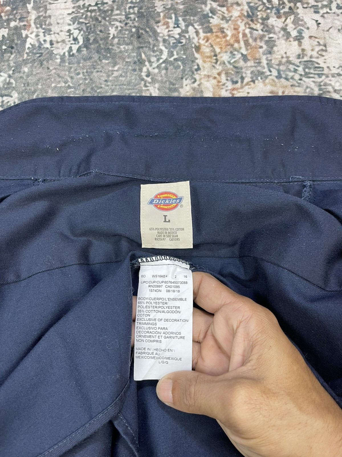 Dickies Vintage Dickies Back Graphic Button Down Work Shirt Size US L / EU 52-54 / 3 - 11 Thumbnail