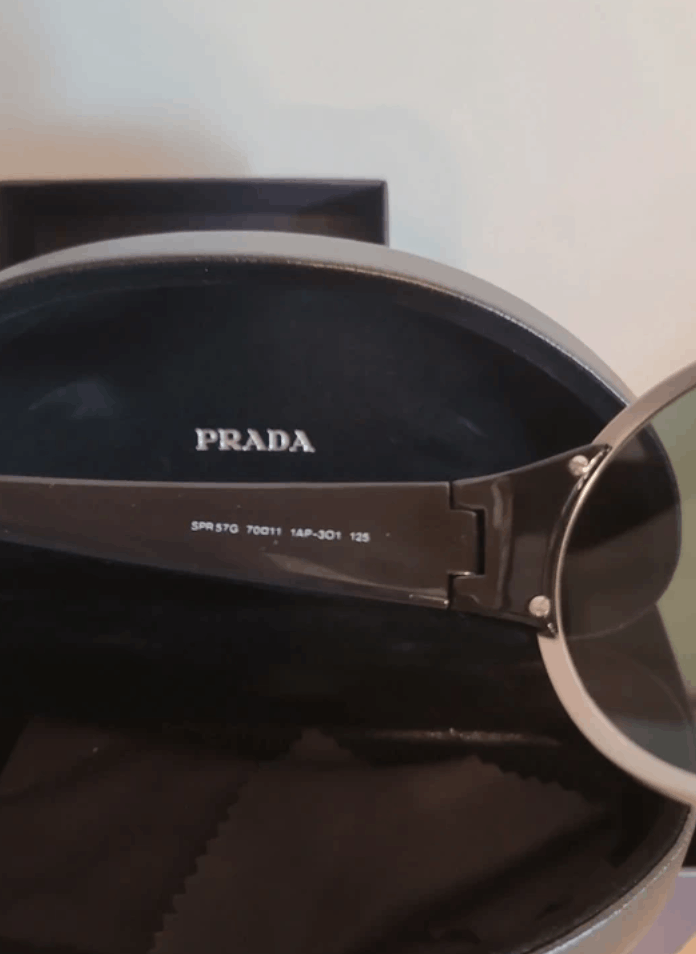 Prada PRADA Sunglasses Flame Star Wrap Star Rimless Luna Rossa Size ONE SIZE - 6 Thumbnail