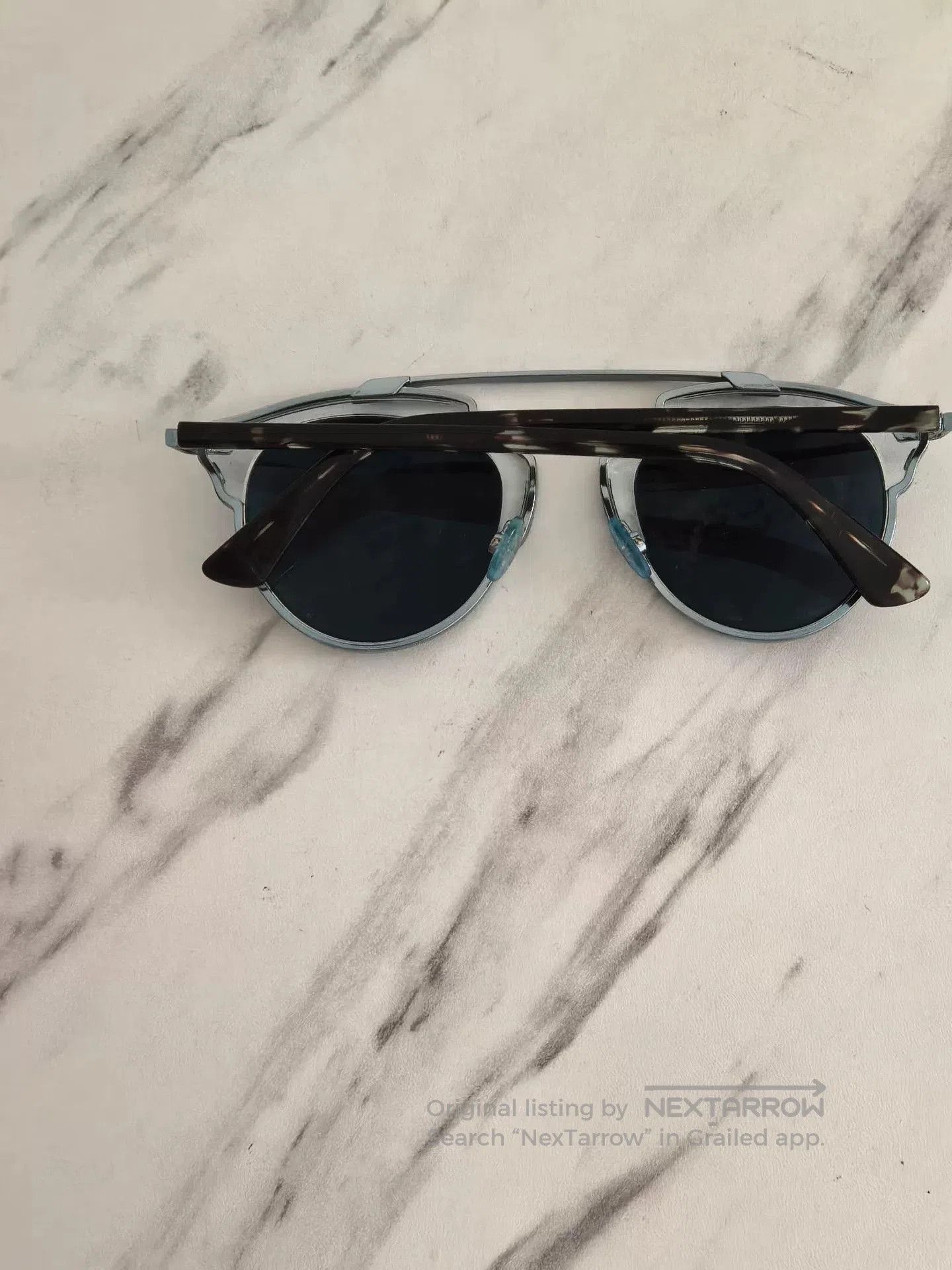 Dior Dior So Real Sunglasses with Silver Frame. Size ONE SIZE - 2 Thumbnail